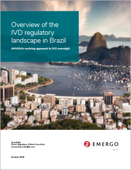 Overview of the IVD regulatory landscape in Brazil