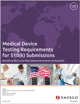 Download our white paper: Medical Device Testing Requirements for 510(k) Submissions