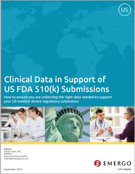 Download white paper - US Clinical Data in Support of US FDA 510(k) Submissions