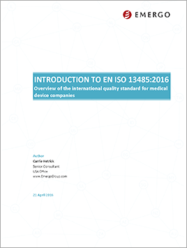Download our Whitepaper - Introduction to ISO 13485:2016