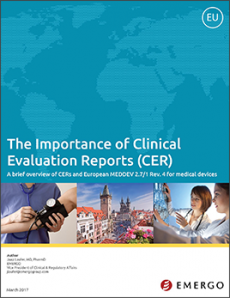 Download our white paper on Clinical Evaluation Review for CE Marking